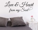 Love quotationo-amour et coeur de mon âme